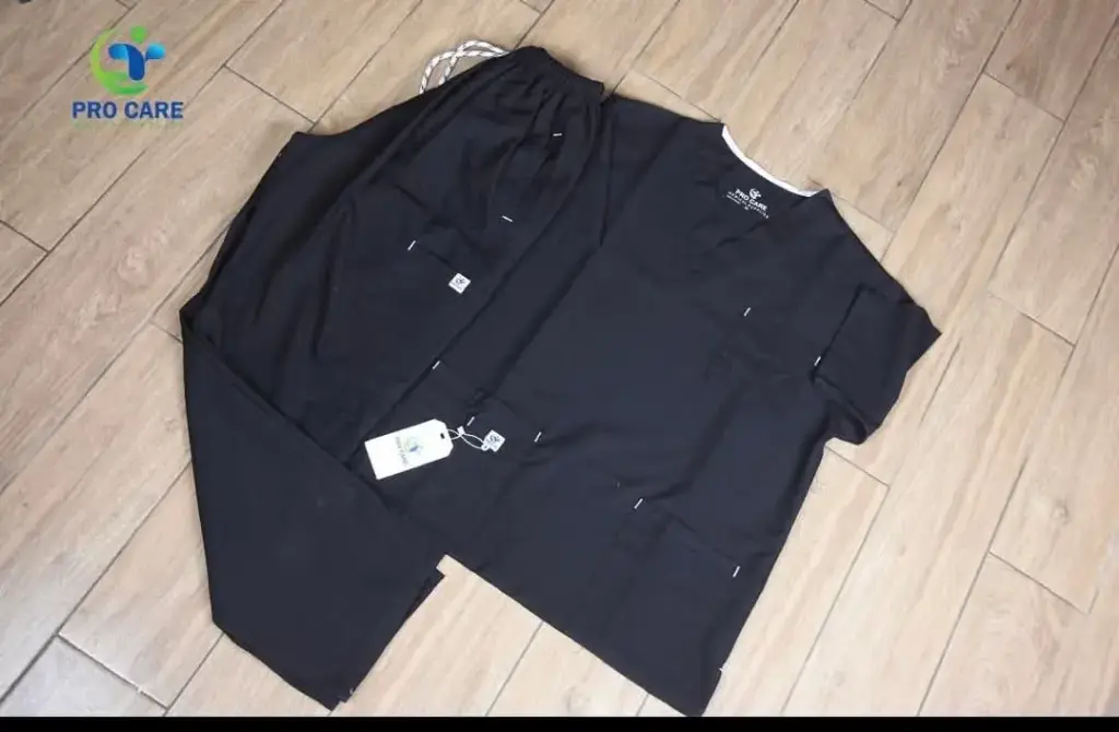 Procare V-Neck Medical Scrub - Cotton Lycra 