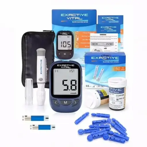 جهاز قياس السكر Exactive Vital – نتائج دقيقة في ثوانٍ